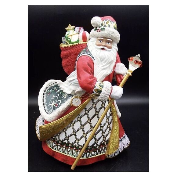 The Bradford Exchange Other - Bradford Exchange “Precious Treasure Heirloom Santa Claus” Figurine 2009 NEW!